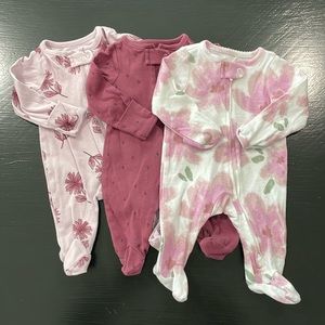 Sleepers 3 and bowtie onesie